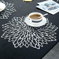 подложка за хранене SILVER HIBISCUS