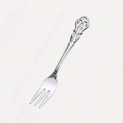 комплект 6 бр. вилички за кафе VINTAGE SILVER