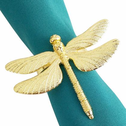 пръстени за салфеки 6 бр. SEAHORSE GOLD