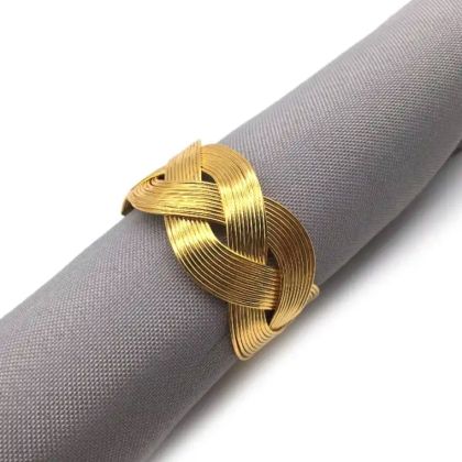 пръстени за салфеки 6 бр. INFINITY GOLD