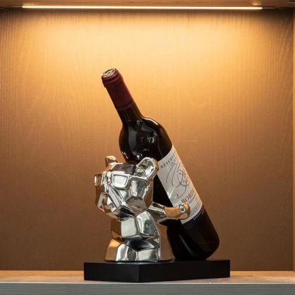 поставка за бутилка БУТИЛКА SILVER DOG 20.5 см