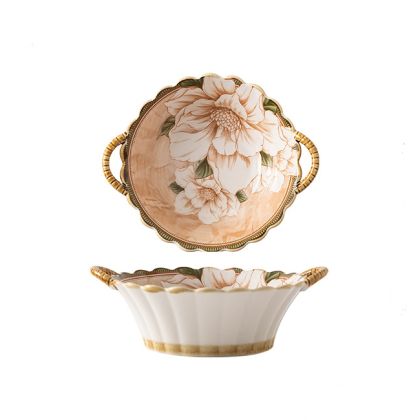 керамична кошница с дръжки 20 см Camellia