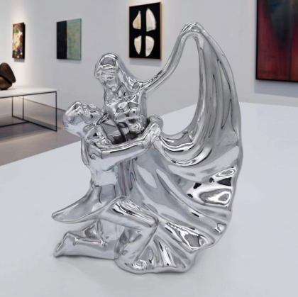 Статуетка Dancing Couple Silver 25 см