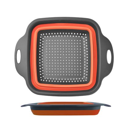 сгъваем силиконов гевгир Orange Square 28 * 22 * 9 см