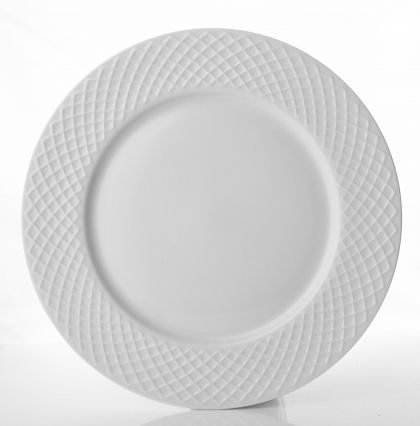 Основна чиния 27 см White Waffle