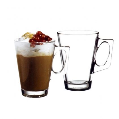 Стъклени чаши за капучино 6 бр. Vella Mug