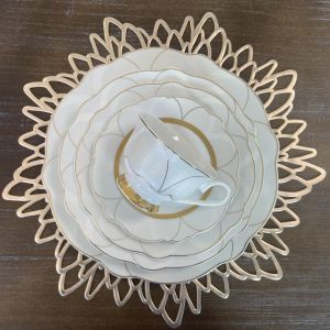 чаши за капучино или чай 12 части Royal Gold by Morello