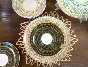 сервиз за хранене от порцелан