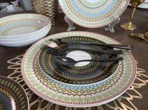 сервиз за хранене от порцелан