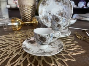 комплект за кафе еспресо 12 ч. BELLA FIORE by Morello