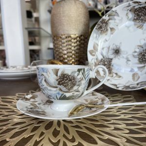 комплект за капучино или чай 12 ч. BELLA FIORE by Morello