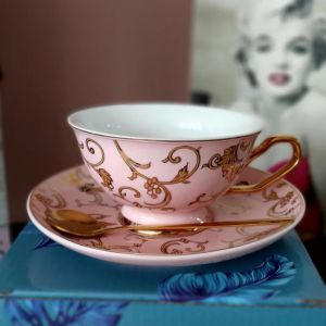 чаша, чинийка, лъжичка MAGNETIC PINK