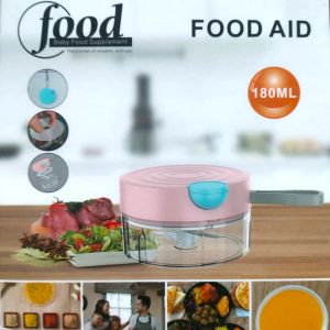 ръчен мини чопър за зеленчуци 180 мл Pink