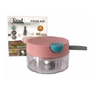 ръчен мини чопър за зеленчуци 180 мл Pink