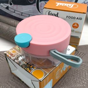 ръчен мини чопър за зеленчуци 180 мл Pink