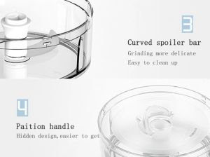 ръчен мини чопър за зеленчуци 180 мл Blue