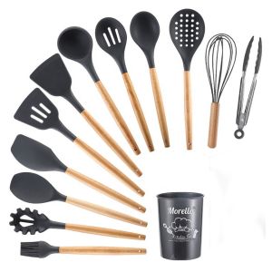 комплект прибори за готвене 12 части GRAPHITE GRAY