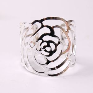 пръстени за салфеки 6 бр. SILVER ROSE