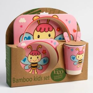 бамбуков комплект 5 части Пчела