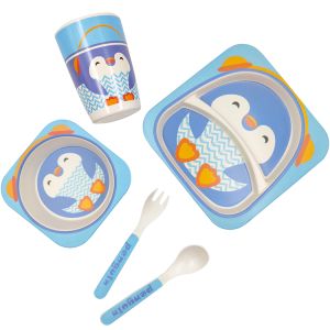 бамбуков комплект 5 части Пингвин