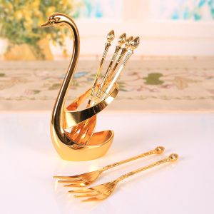 к-т лебед с вилички Golden Feathers 