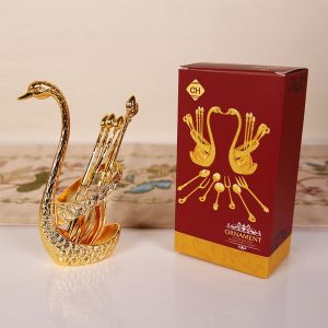 к-т лебед с лъжички Golden Feathers