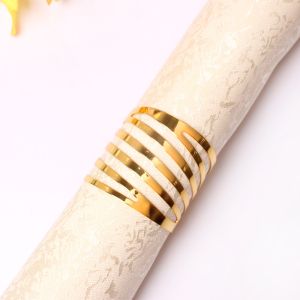 пръстени за салфеки 6 бр. ELEGANT GOLD