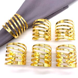 пръстени за салфеки 6 бр. ELEGANT GOLD