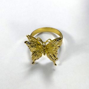пръстени за салфеки 6 бр. BUTTERLY GOLD
