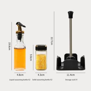 комплект оливерници 4 ч. GOLD-BLACK