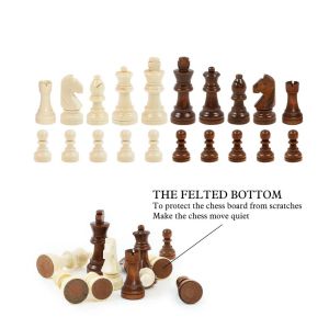 комплект луксозен шах с чекмедже и магнитни фигури MORELLO