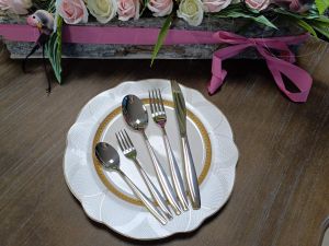 Прибори за хранене 30 ч. Gold Satin by Morello