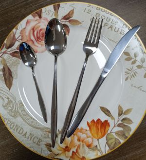 прибори за хранене 24 ч. NEW ELEGANT SILVER