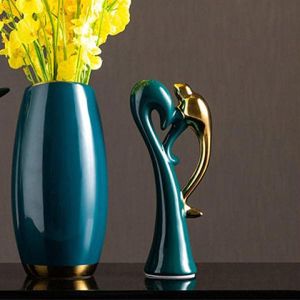 статуетка BIRD GREEN & GOLD 24 см