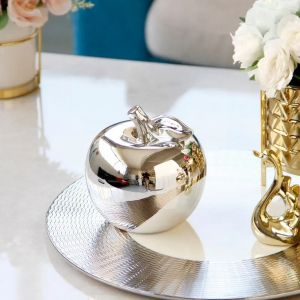 сувенир 7 см SILVER, GOLD & ROSE GOLD APPLE