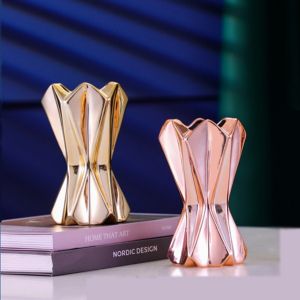 ваза Х GOLD И ROSE GOLD 16 СМ