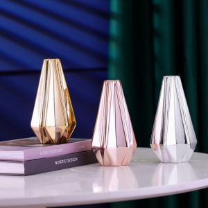 Ваза C злато, сребро, розово злато 16 см