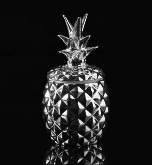 бонбониера SILVER PINEAPPLE