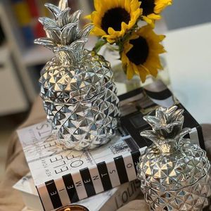 бонбониера SILVER PINEAPPLE