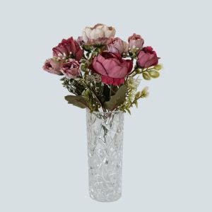 винтидж букет в нюанси бордо