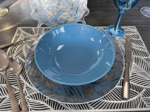 сервиз за хранене 18 ч. Malibu Blue