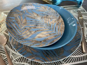 сервиз за хранене 18 ч. Malibu Blue