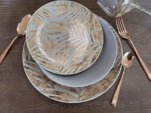 сервиз за хранене 18 ч. MALIBU GRАY