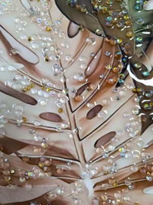 картина с рамка Тропикал ART Crystal 40 х 70 см