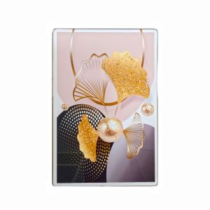 картина с рамка Златно Гинко ART Crystal 40 х 70 см