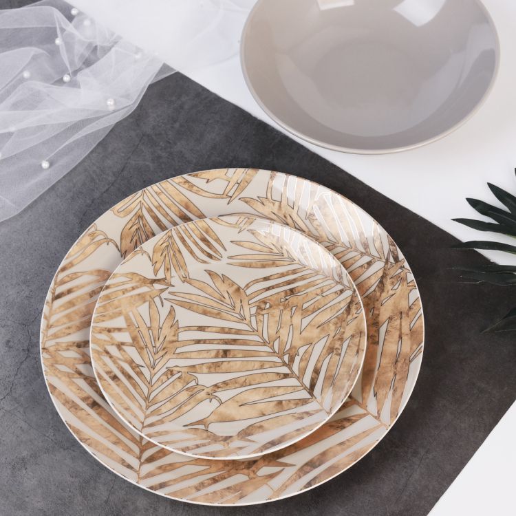 Сервиз за хранене 18 ч. Malibu Gray