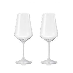 чаши за вино 2 бр. 450 мл Sandra Half White