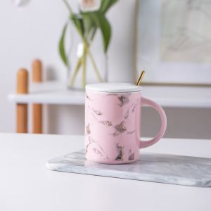 ЧАША MARBLE PINK, GRAY, BLUE, GREEN