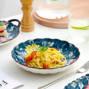 кръгло дълбоко плато 20,5 см RETRO LOTUS