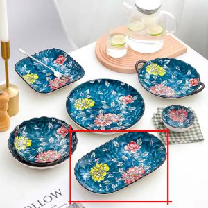 овално плато 30 см RETRO LOTUS